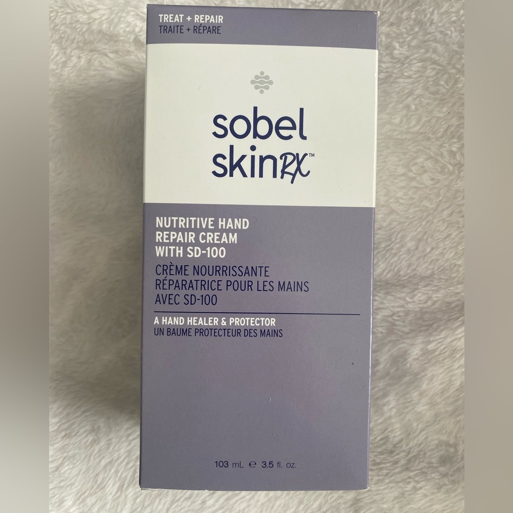 New in box Sober SkinRX Nutritive hand repair cream with SD-100